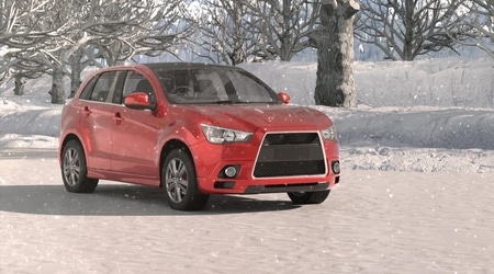 Remote car starter  Vehicle under the snow