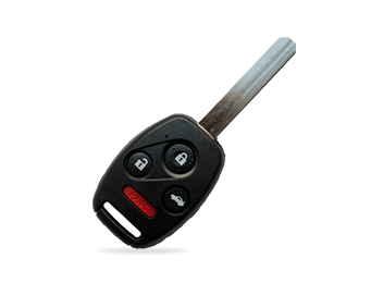 Basic remote car starter key